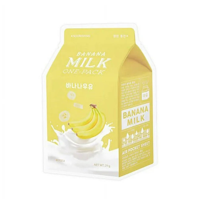 A'PIEU Banana Milk One Pack Mask - 1 Sheet